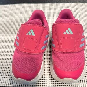 adidas Runfalcon Lucid Fuchsia toddler shoes size 8k